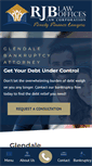 Mobile Screenshot of glendalebankruptcylawfirm.com